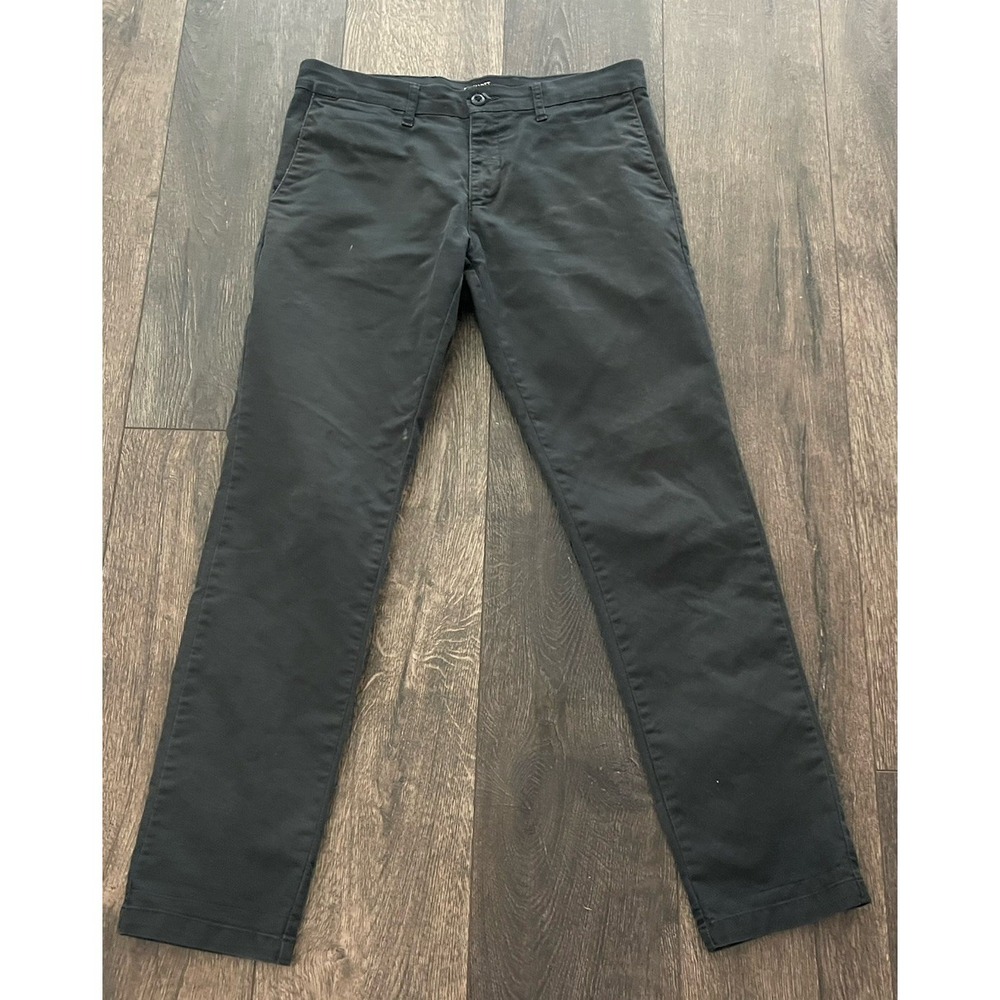 Carhartt WIP Sid Pants Chinos Men's 33X32 Black Hipster Preppy Grunge Gorpcore